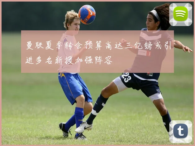 曼联夏季转会预算高达三亿镑或引进多名新援加强阵容